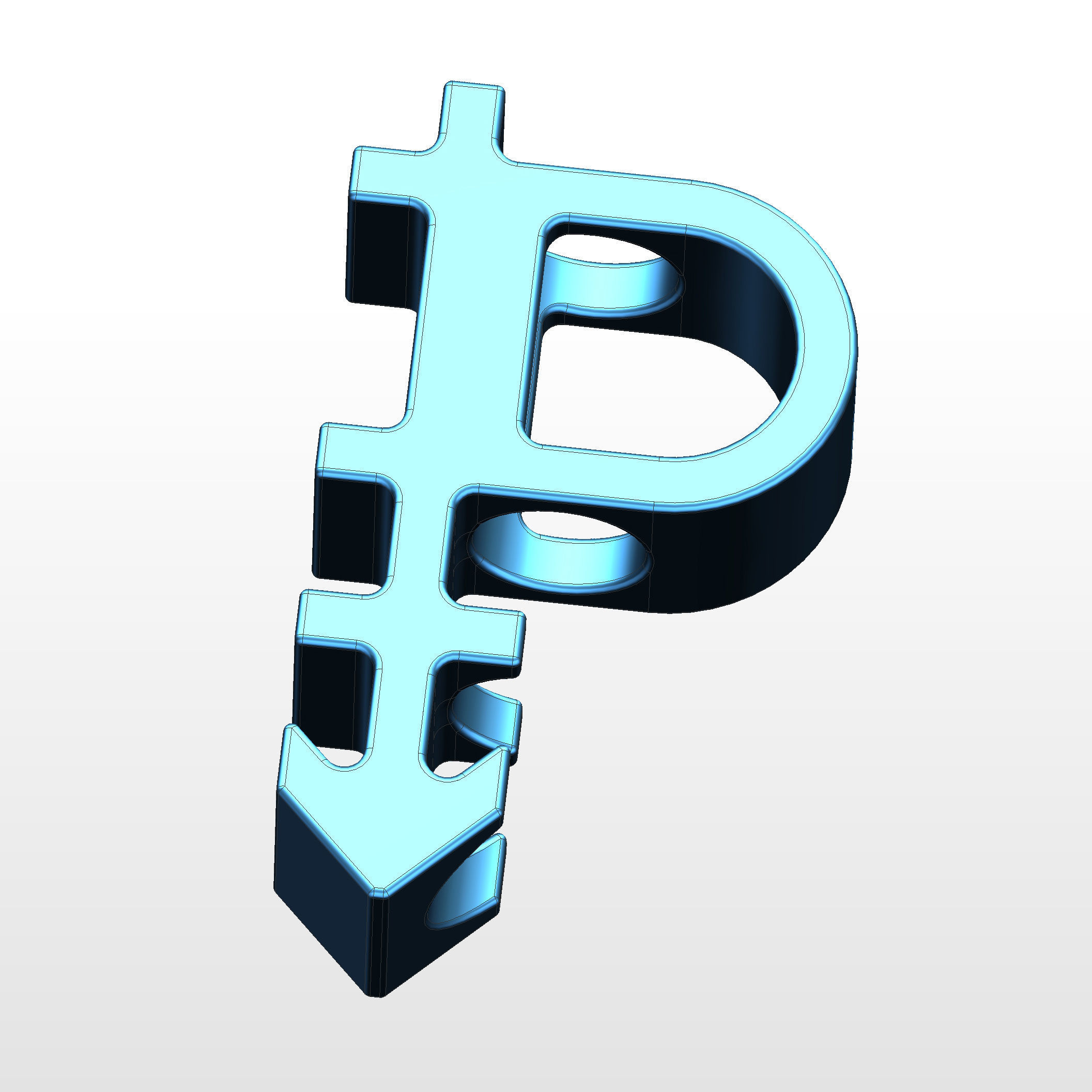 The ultimate symbol of pansexuality 3D print model_6