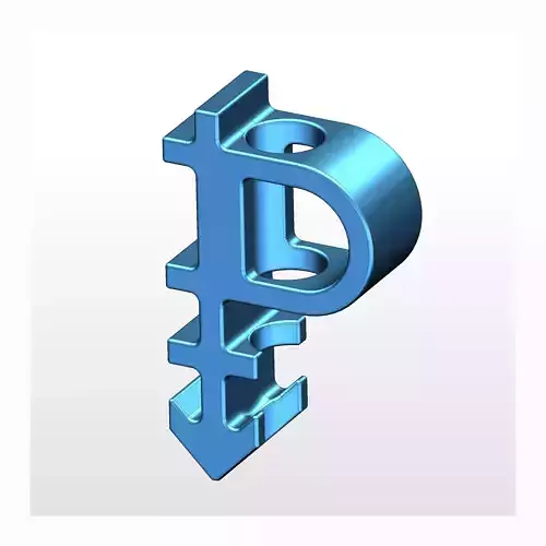 The ultimate symbol of pansexuality 3D print model