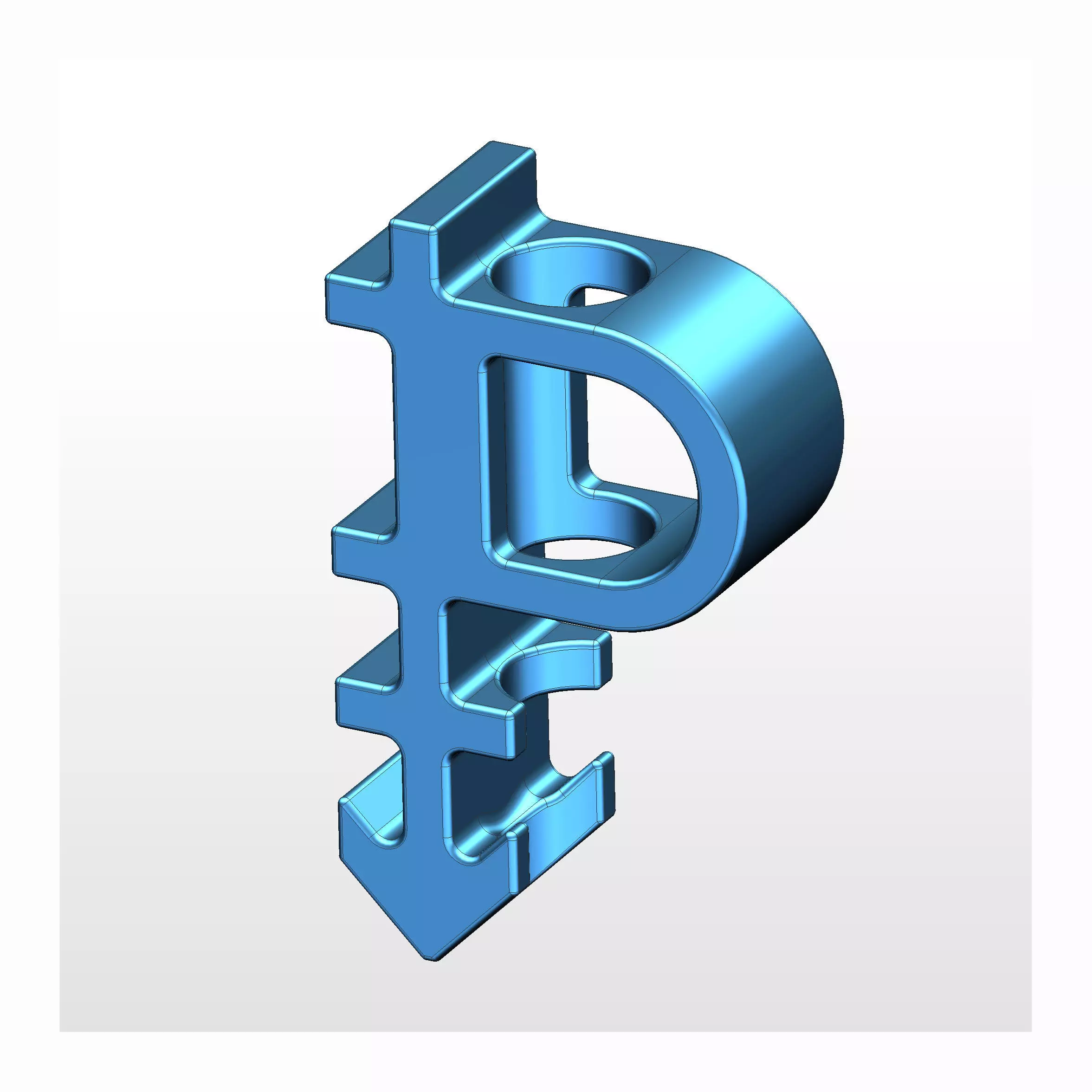 The ultimate symbol of pansexuality 3D print model_0