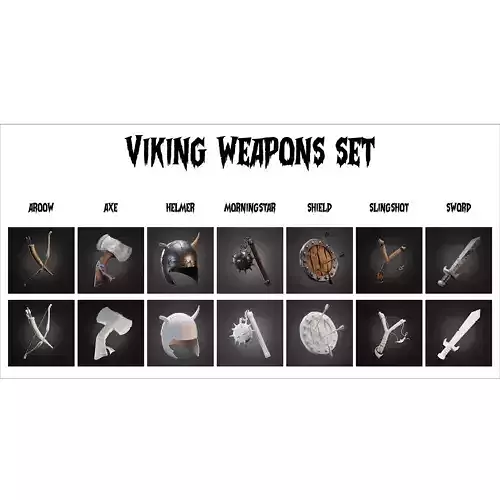 Viking Weapons Set