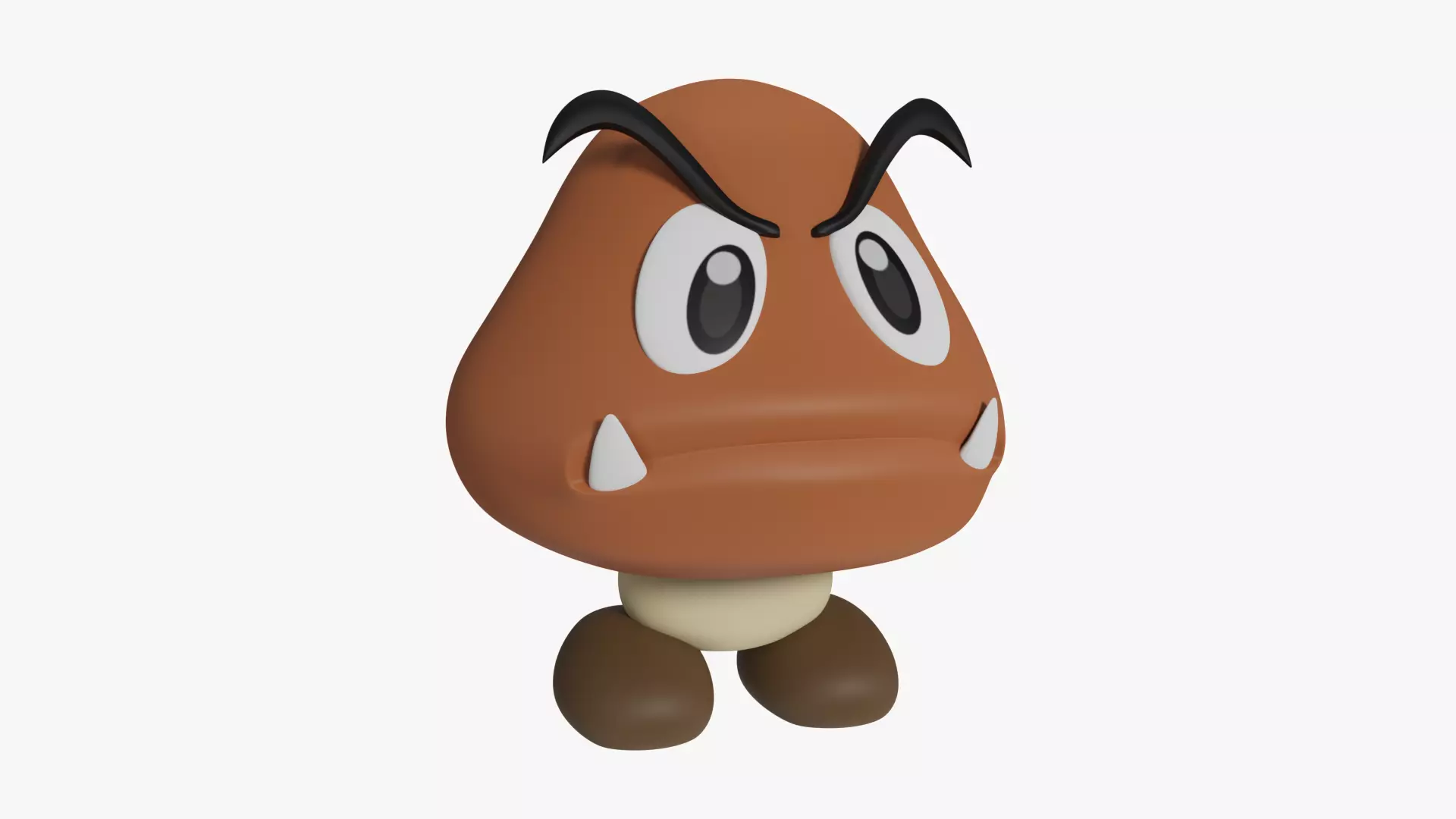 Goomba - Mario 3D model