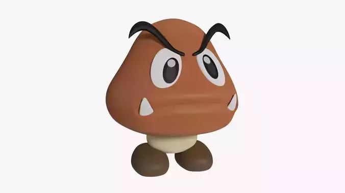 Goomba - Mario 3D model