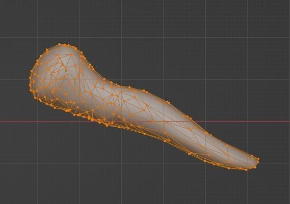 3d model of cardiovascular system thorax and abdomen 3D print model_37