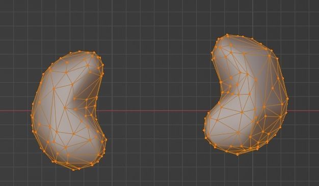 3d model of cardiovascular system thorax and abdomen 3D print model_28