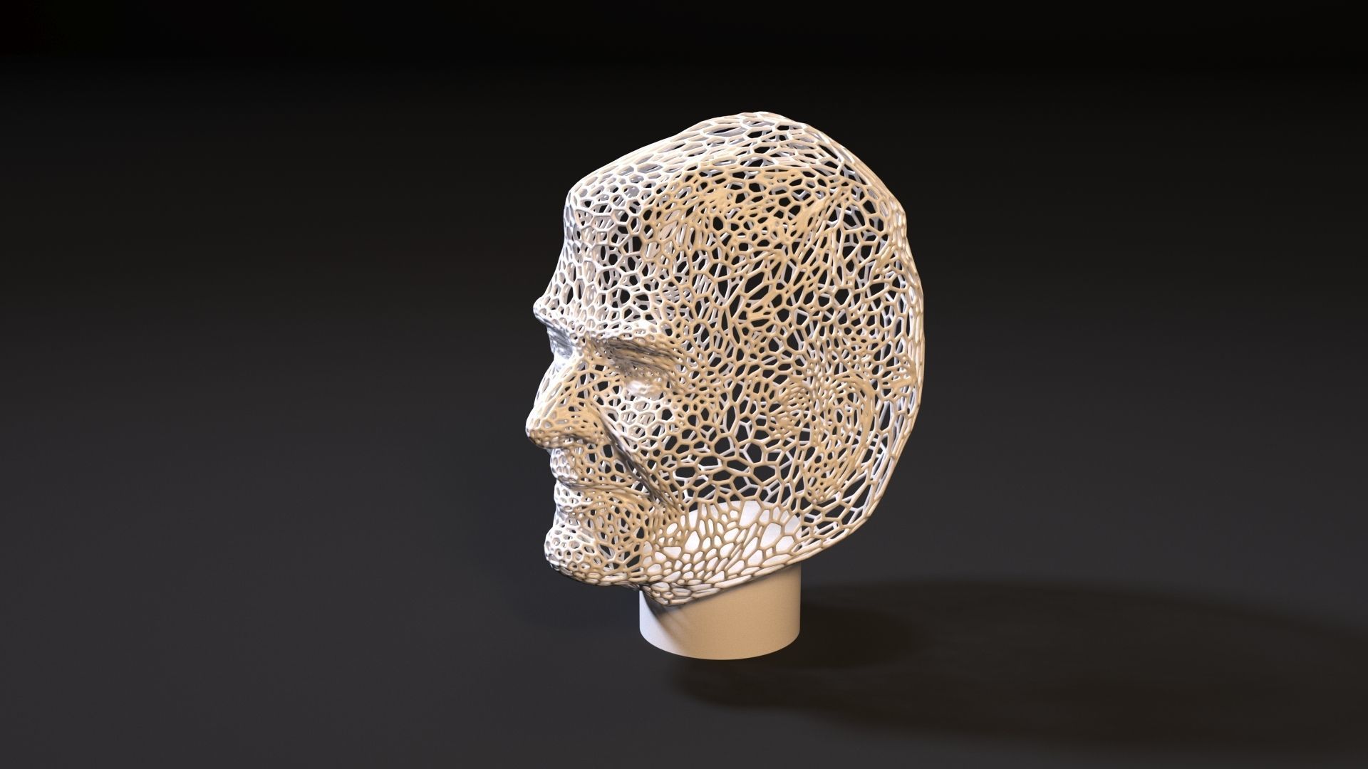 Ronald Reagan 3D print model_1