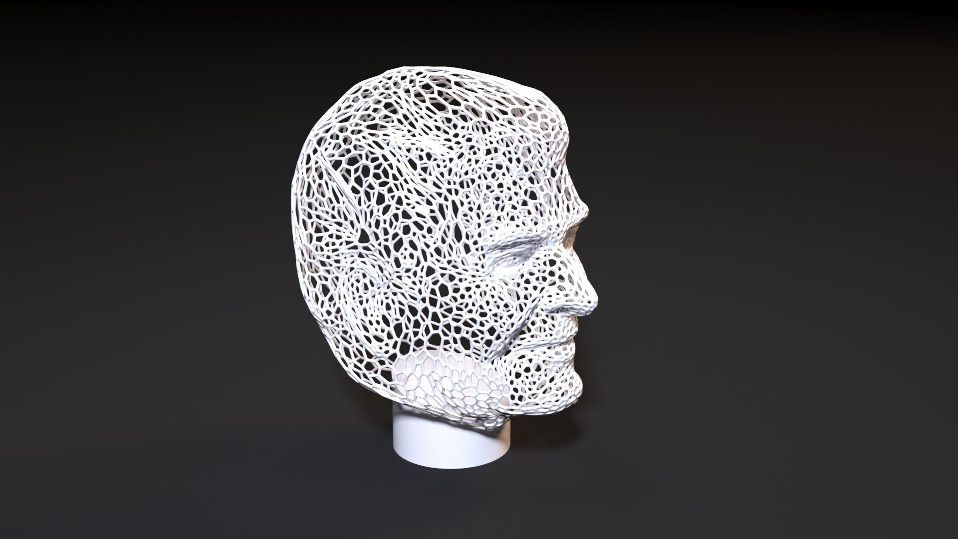 Ronald Reagan 3D print model_7