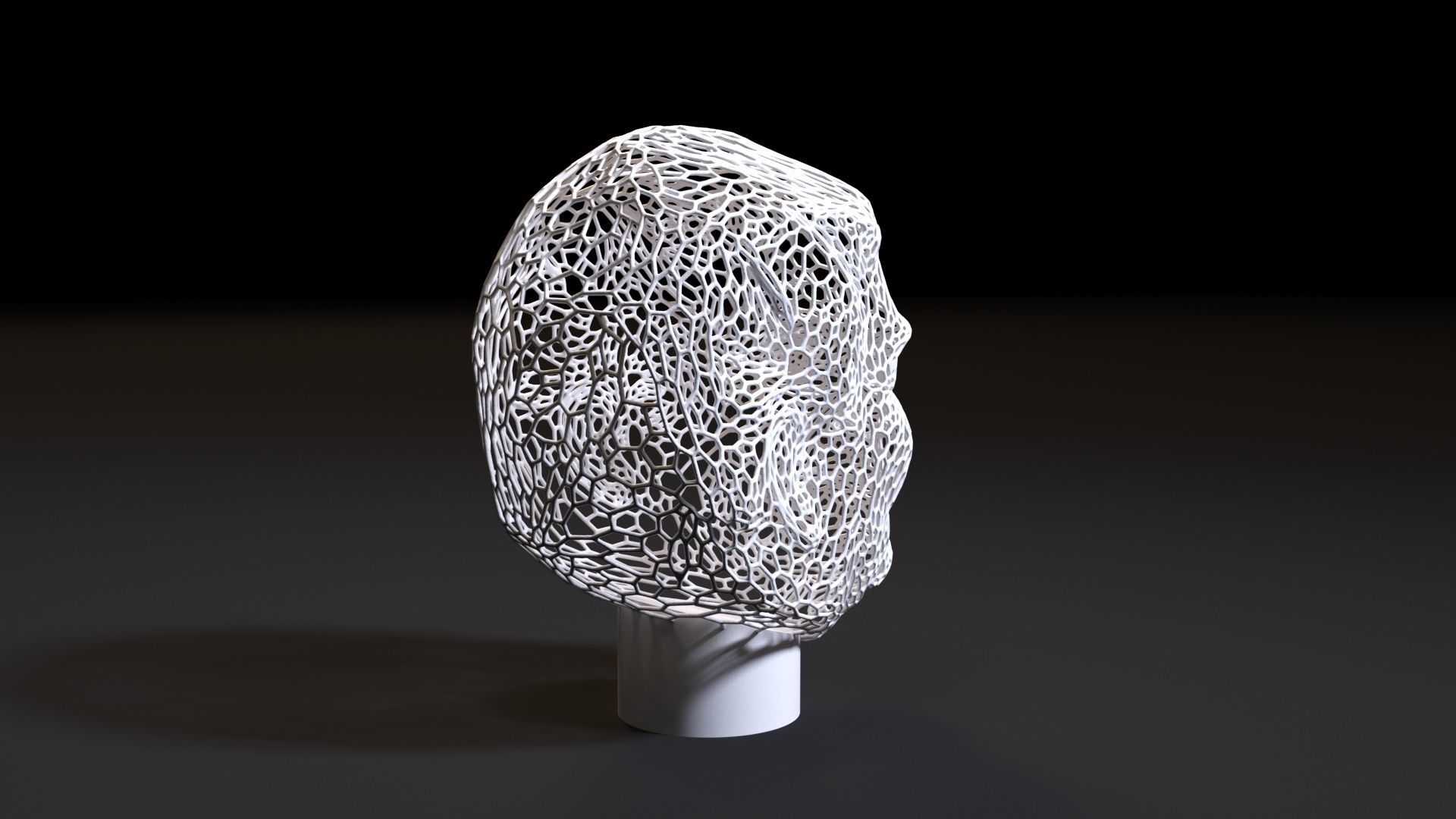 Ronald Reagan 3D print model_5