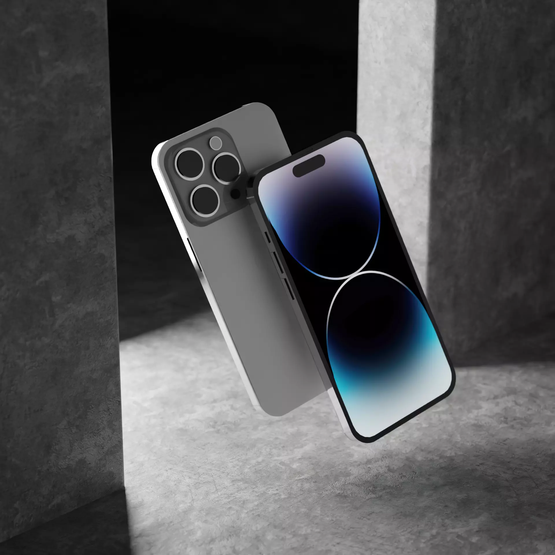phone iphone 14 pro 3D model