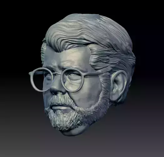 George Lucas 3D print model