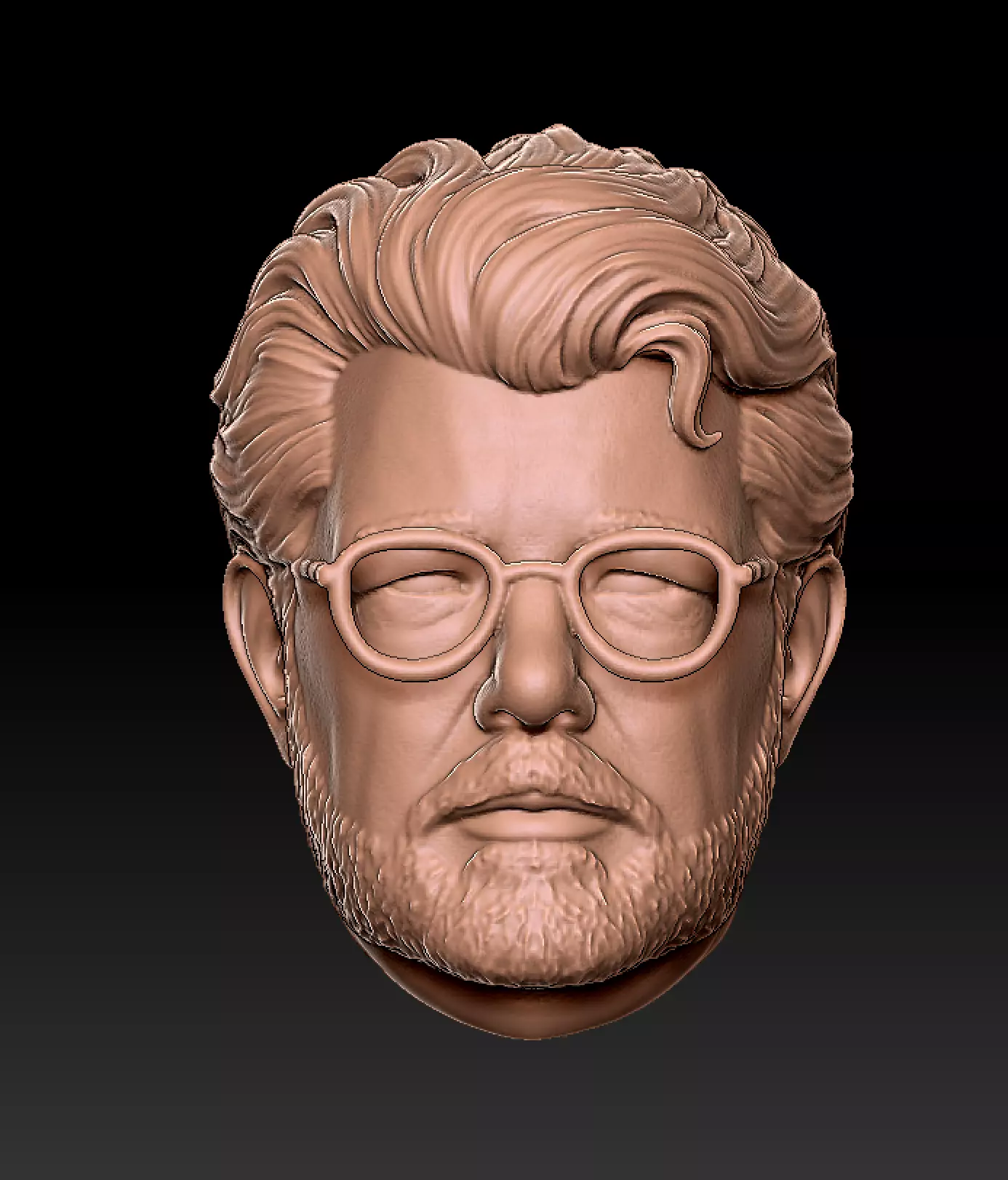 George Lucas 3D print model