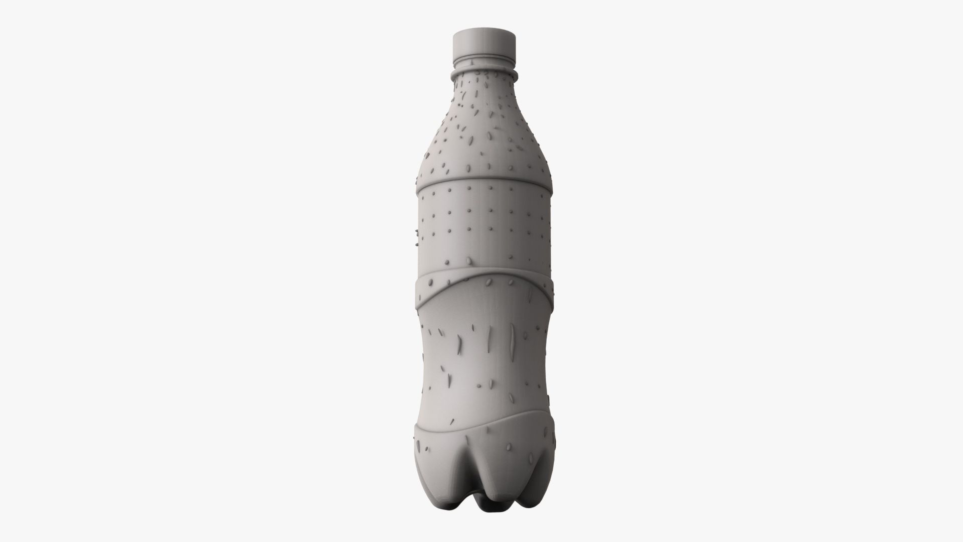 Beverage Bottle Coca Cola Sprite 1000ml   Low-poly 3D model_4
