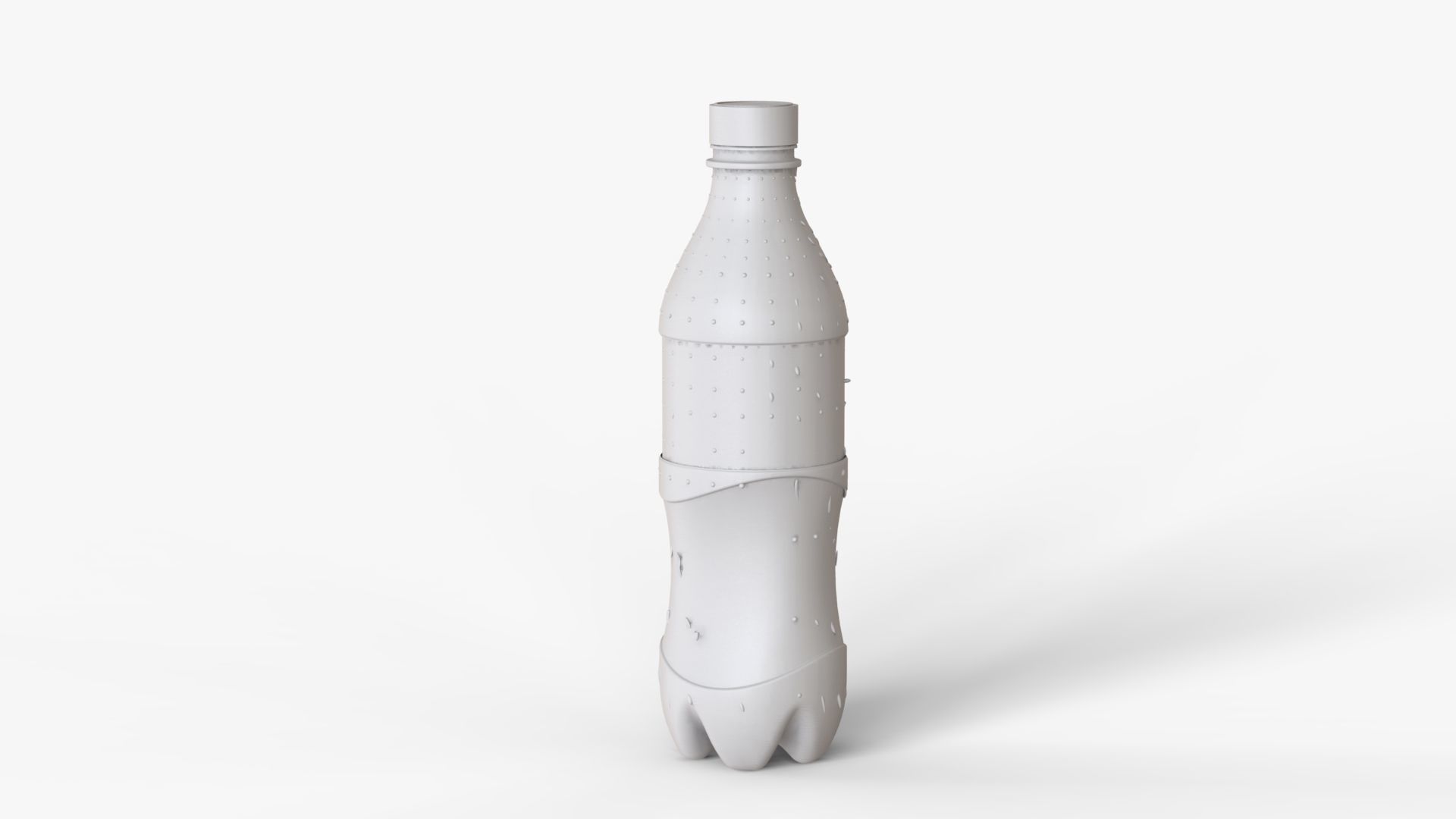 Beverage Bottle Coca Cola Sprite 1000ml   Low-poly 3D model_11