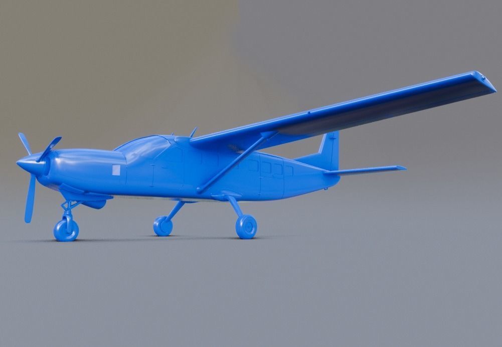 Cessna 208B Grand Caravan 3D print model_7