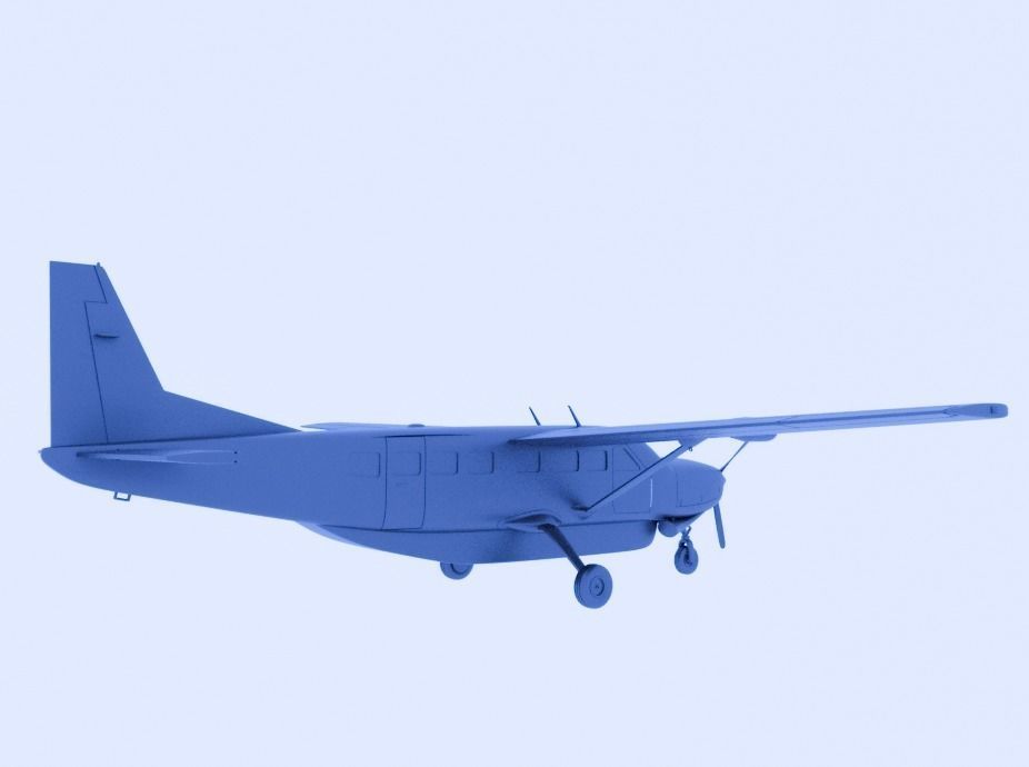 Cessna 208B Grand Caravan 3D print model_1