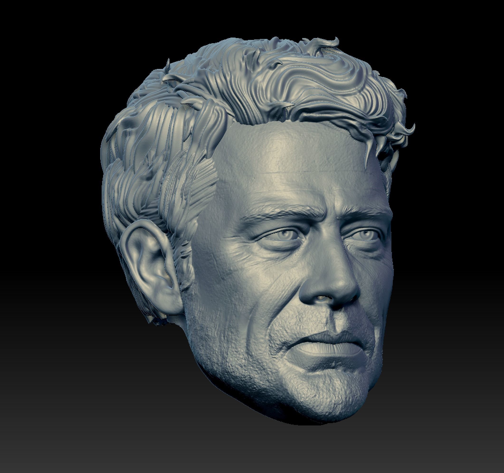 John Winchester 3D print model_2