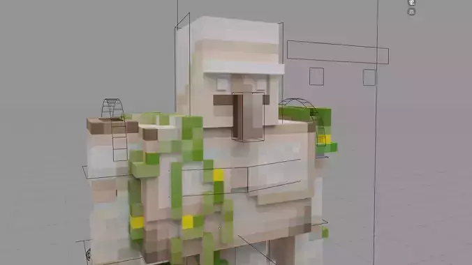 Iron Golem 3D model