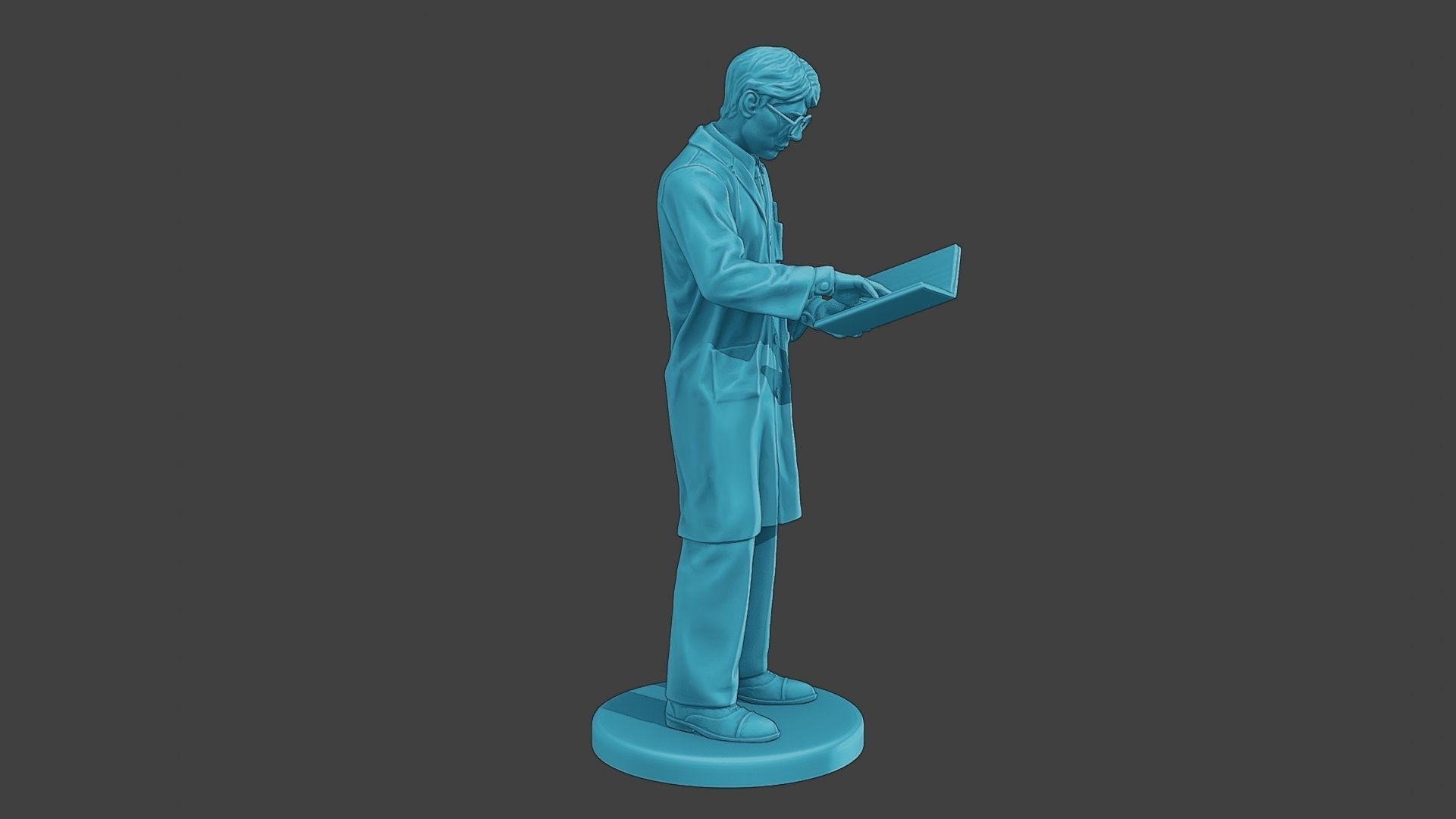 Scientist Male SM1 004 3D print model_9