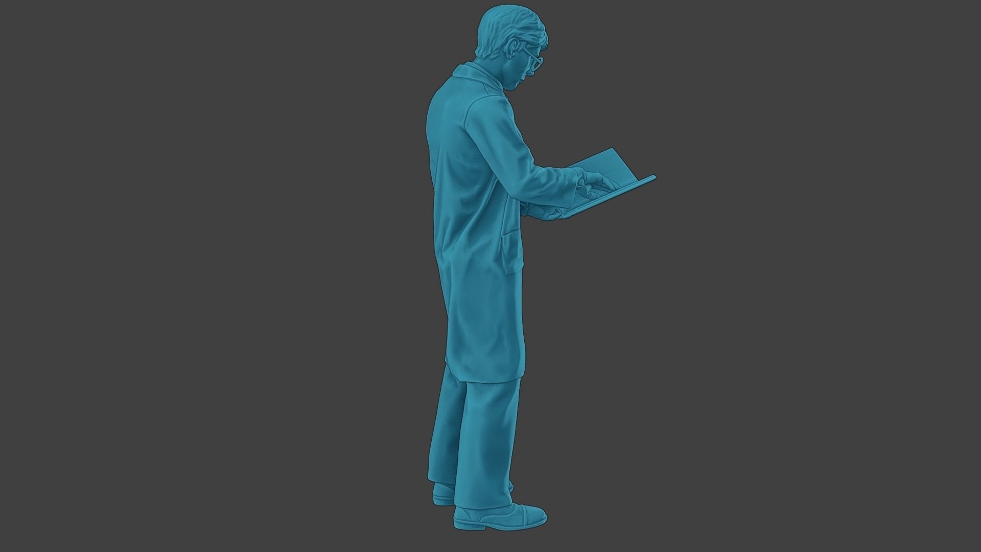 Scientist Male SM1 004 3D print model_31