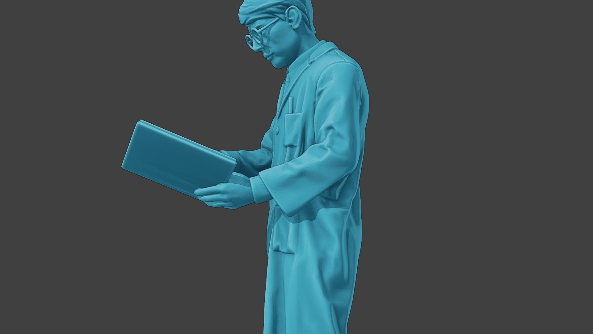 Scientist Male SM1 004 3D print model_17