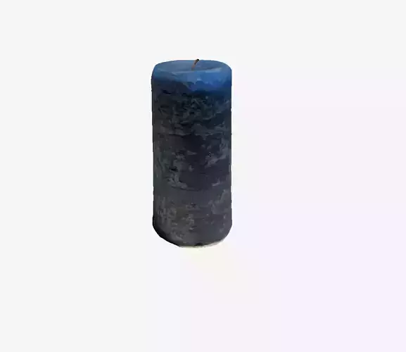 Blue Candle 3D print model