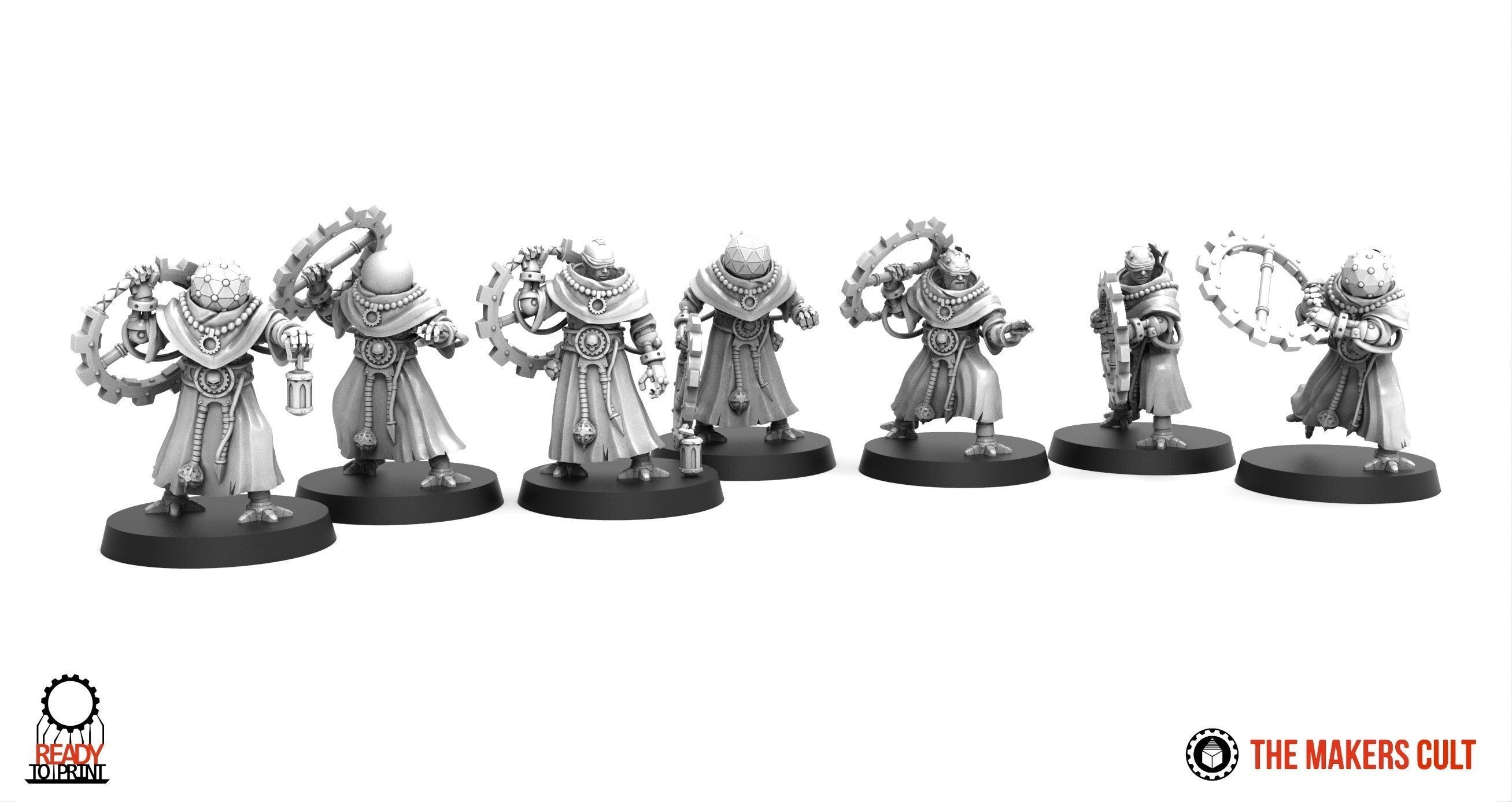 Dark Techno - Teslarite Converters 3D print model_2