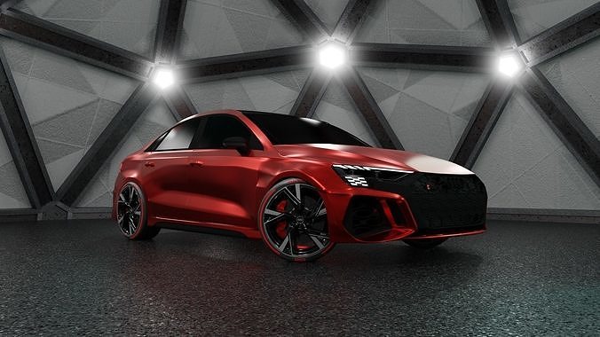2022-2023 Audi RS3 3D model