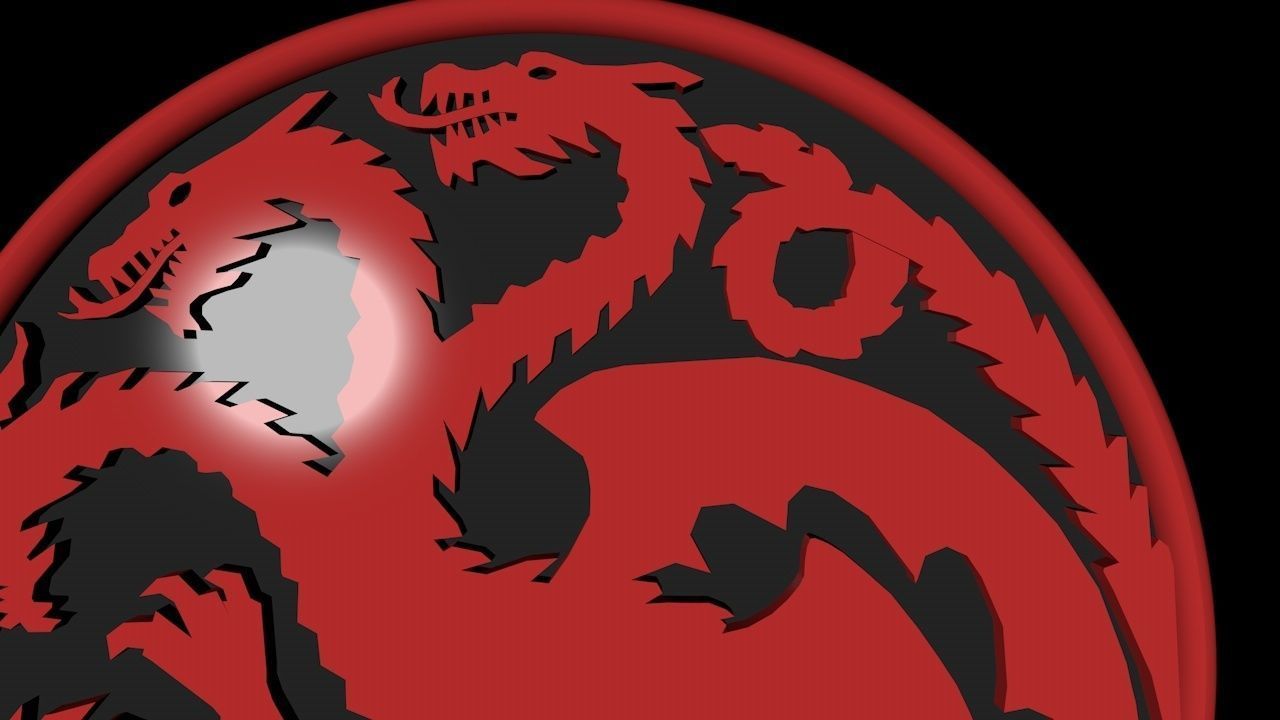 Targaryen Banner 3D print model_8