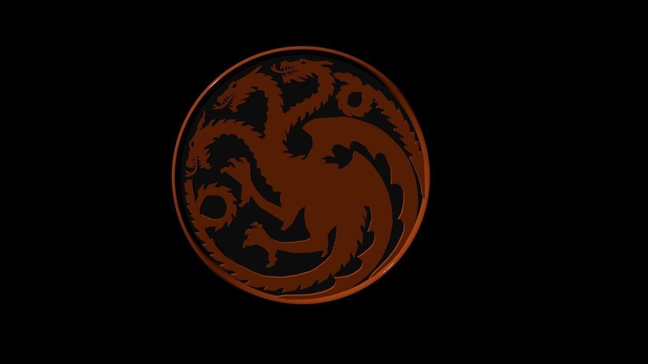 Targaryen Banner 3D print model_1