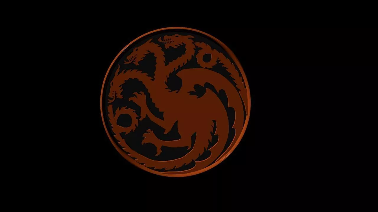 Targaryen Banner 3D print model