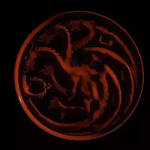 Targaryen Banner 3D print model
