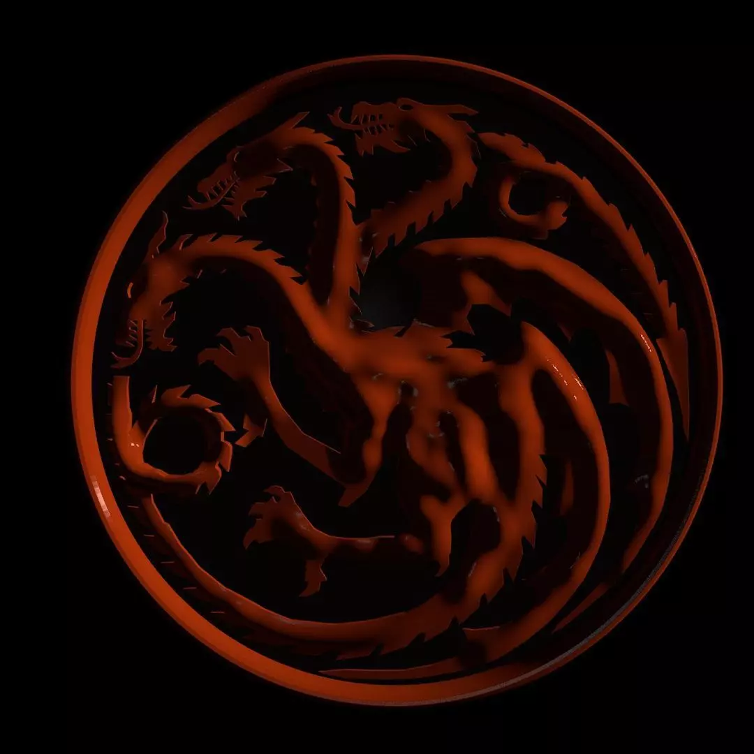 Targaryen Banner 3D print model_0
