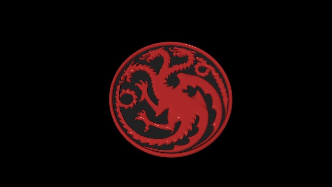 Targaryen Banner 3D print model_5