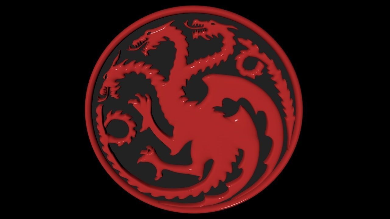 Targaryen Banner 3D print model_6