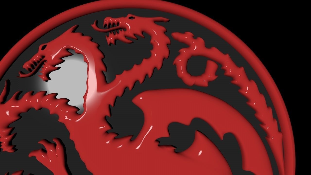 Targaryen Banner 3D print model_9