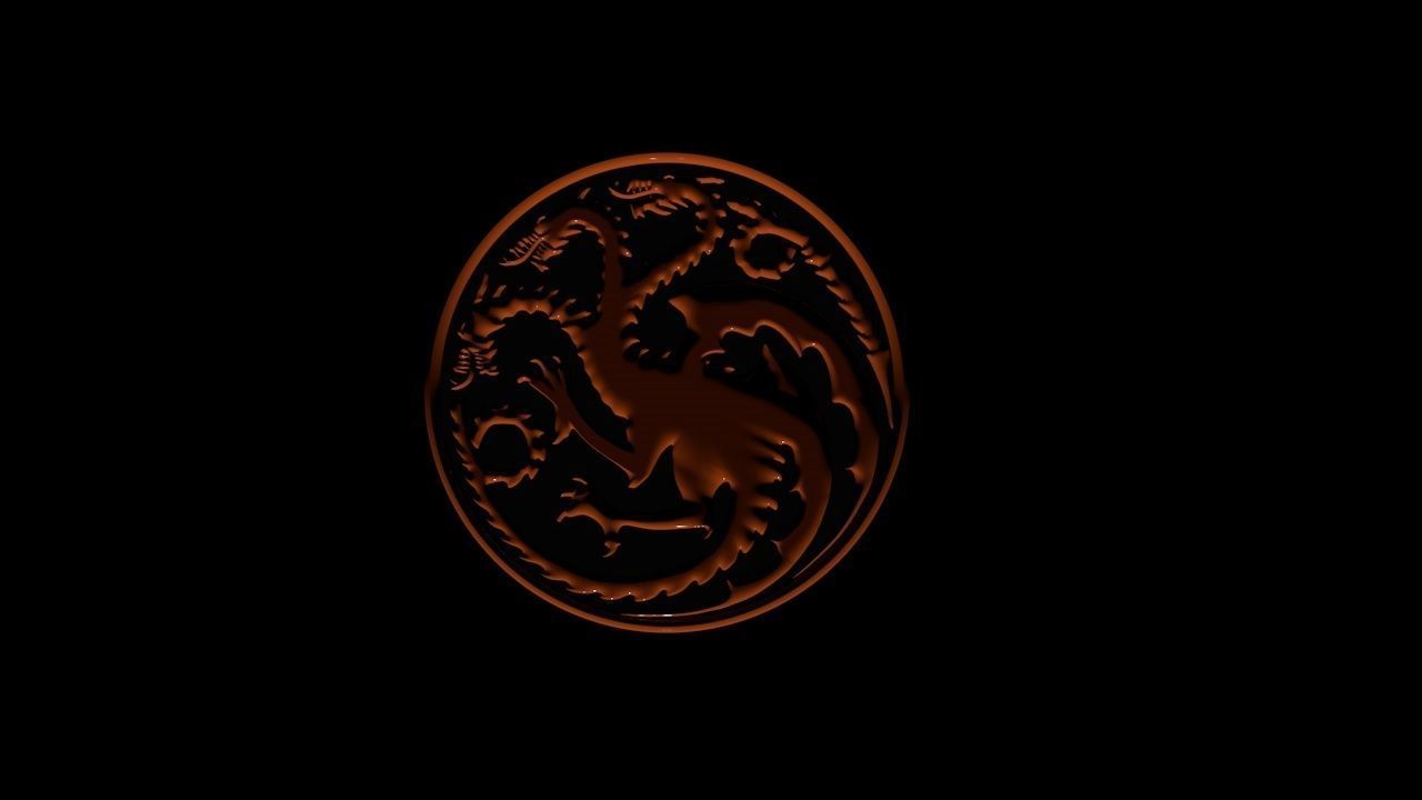 Targaryen Banner 3D print model_7