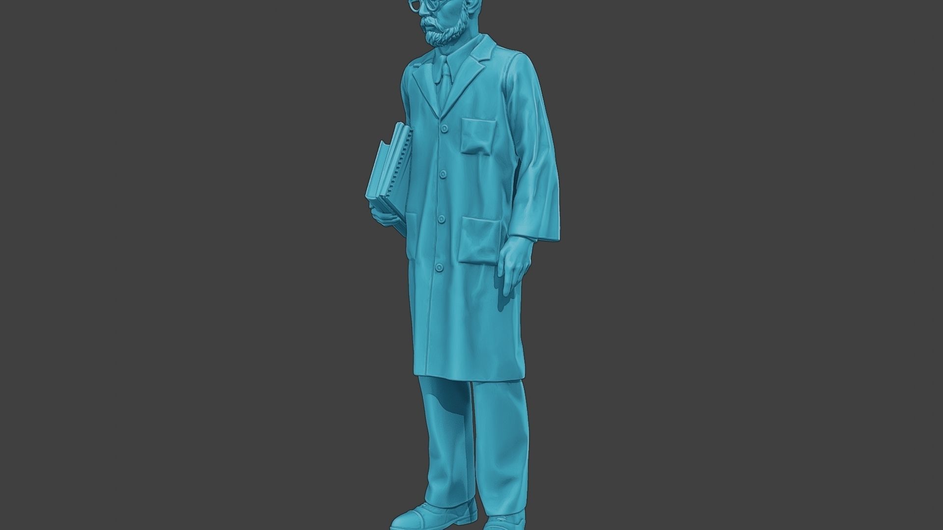 Scientist Male SM1 007 3D print model_27