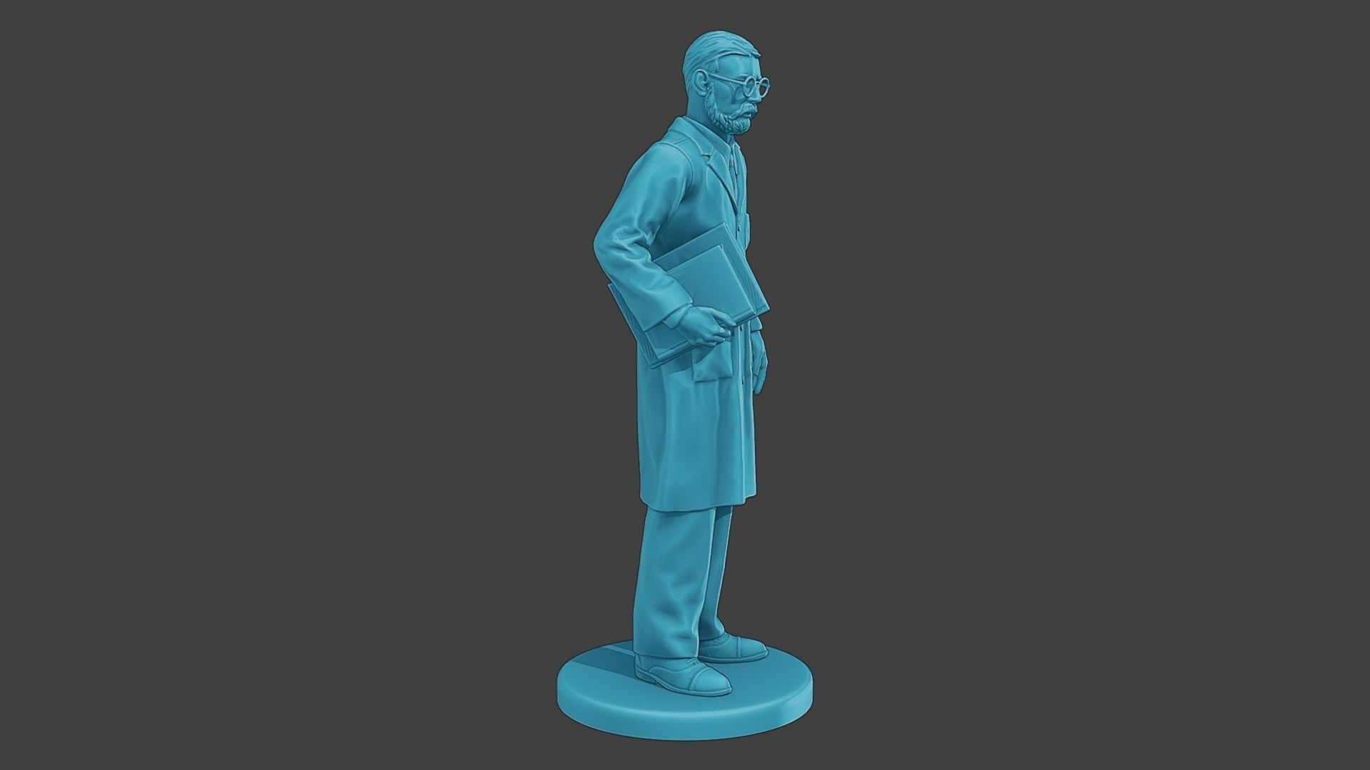 Scientist Male SM1 007 3D print model_9