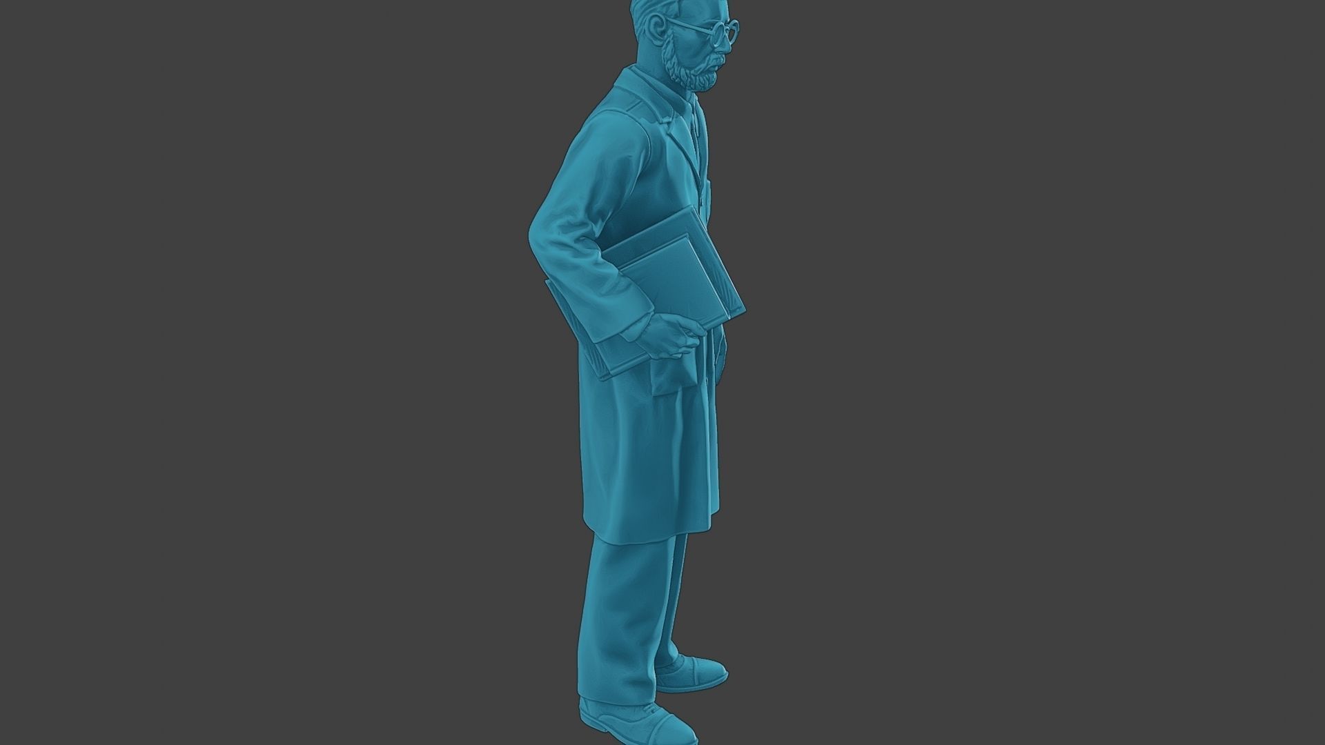 Scientist Male SM1 007 3D print model_30