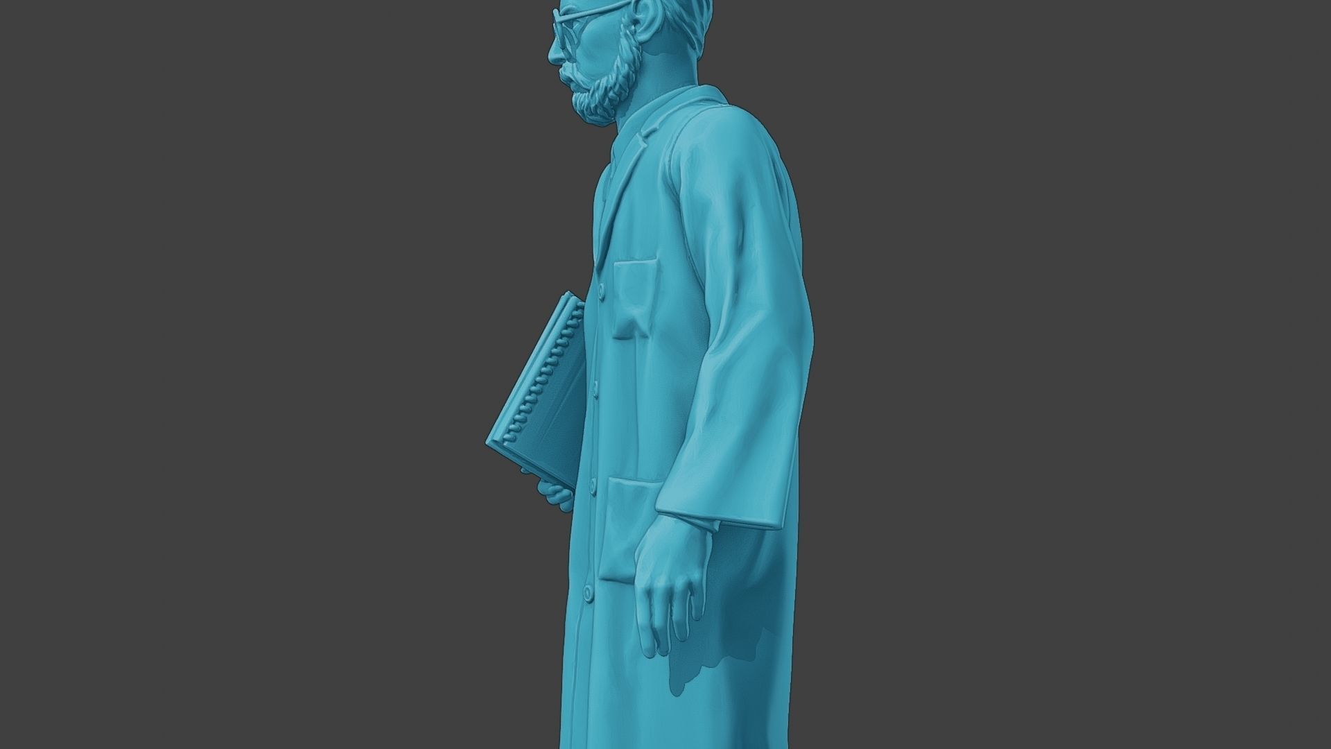 Scientist Male SM1 007 3D print model_17