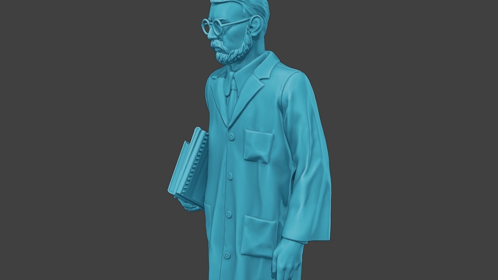 Scientist Male SM1 007 3D print model_18