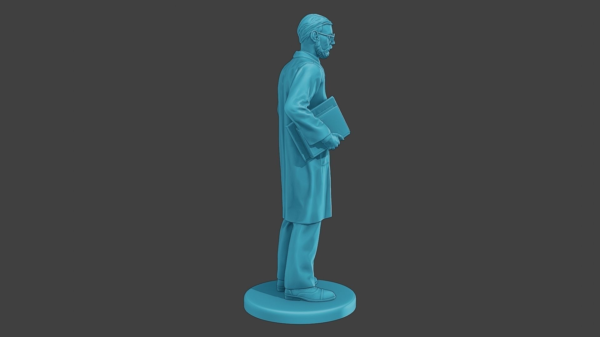Scientist Male SM1 007 3D print model_8