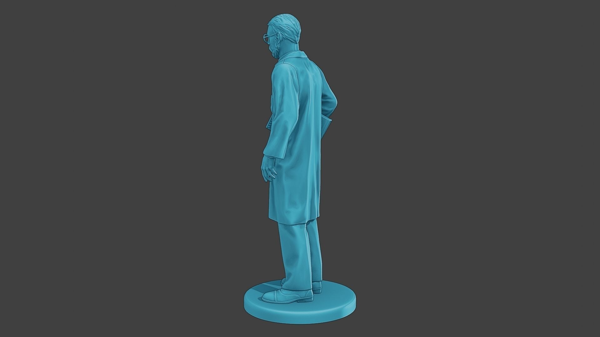 Scientist Male SM1 007 3D print model_4