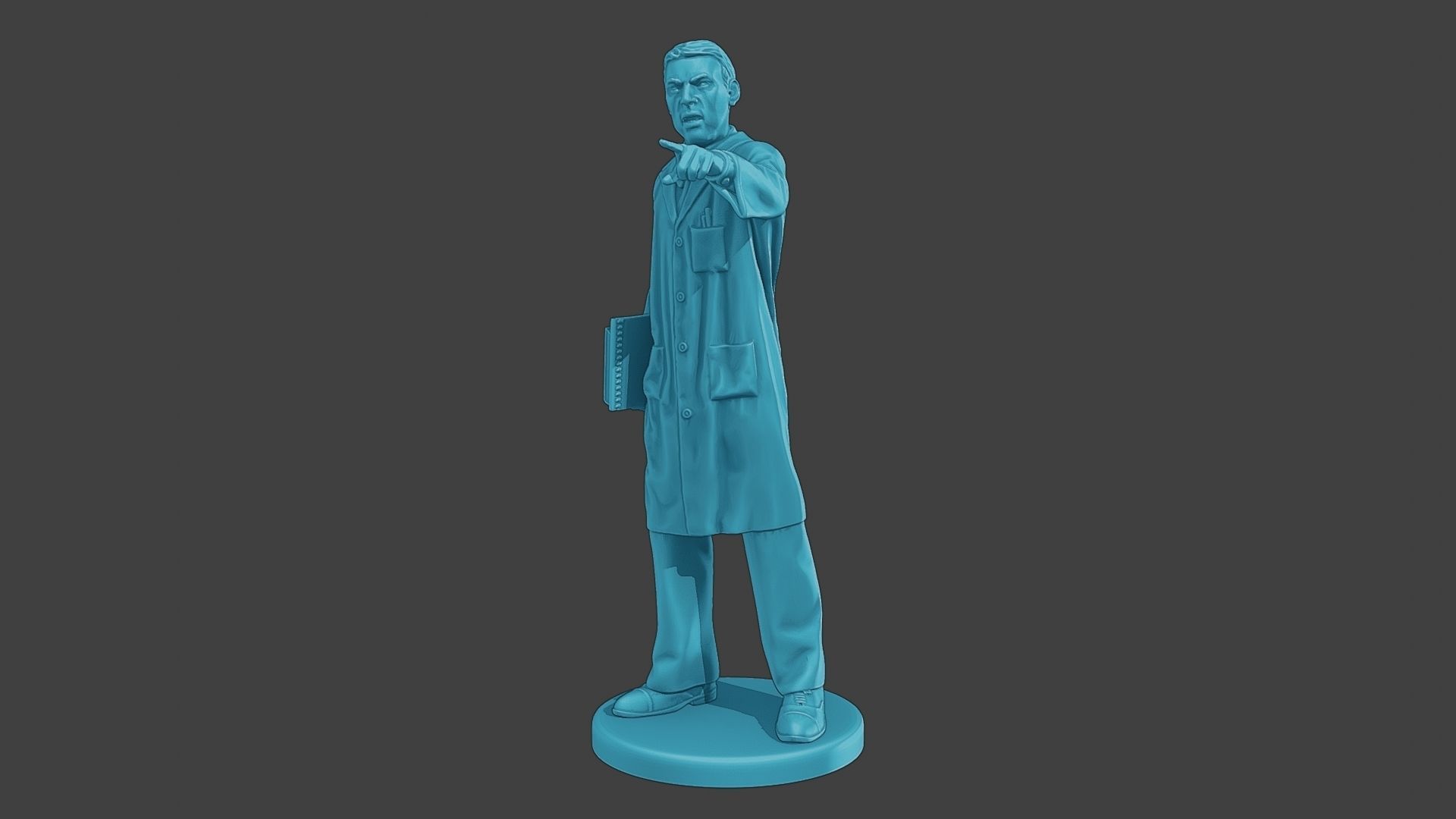 Scientist Male SM1 008 3D print model_2