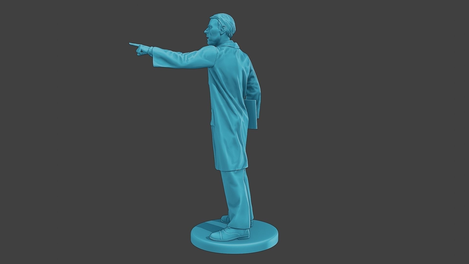 Scientist Male SM1 008 3D print model_4