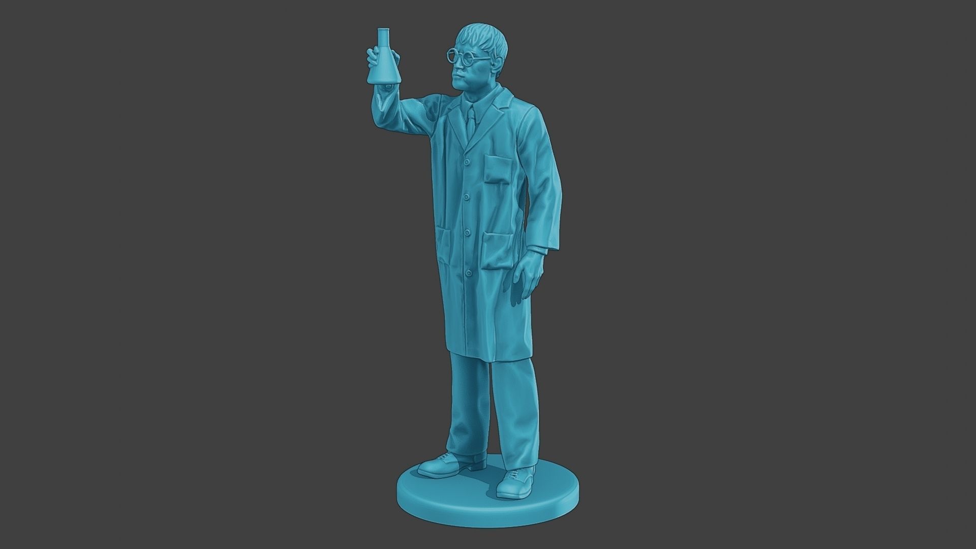 Scientist Male SM1 010 3D print model_2