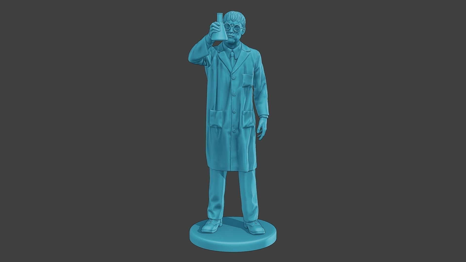Scientist Male SM1 010 3D print model_1