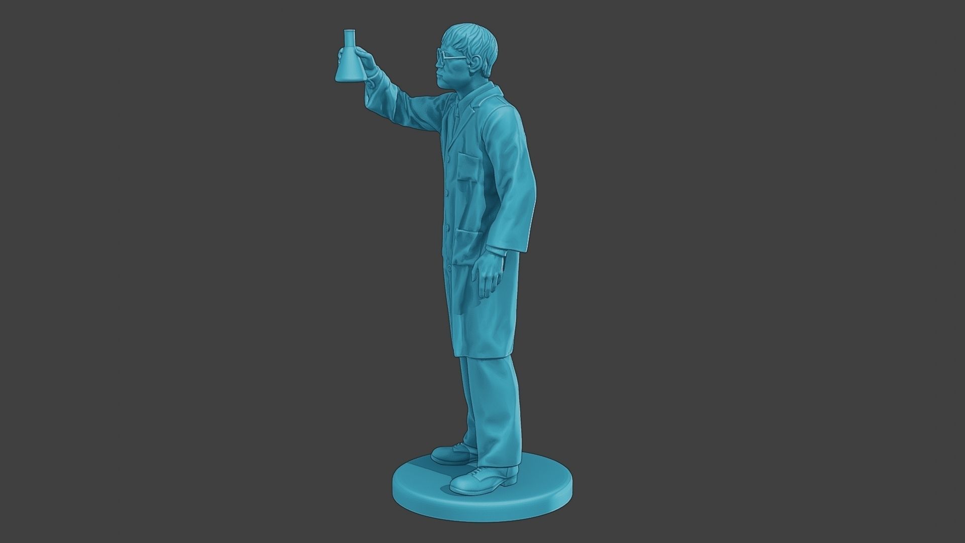 Scientist Male SM1 010 3D print model_3