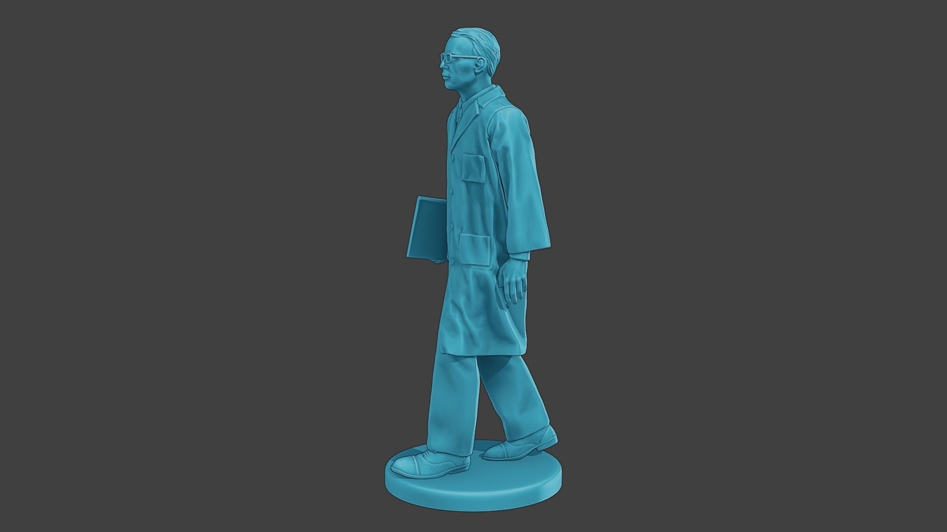 Scientist Male SM1 011 3D print model_3