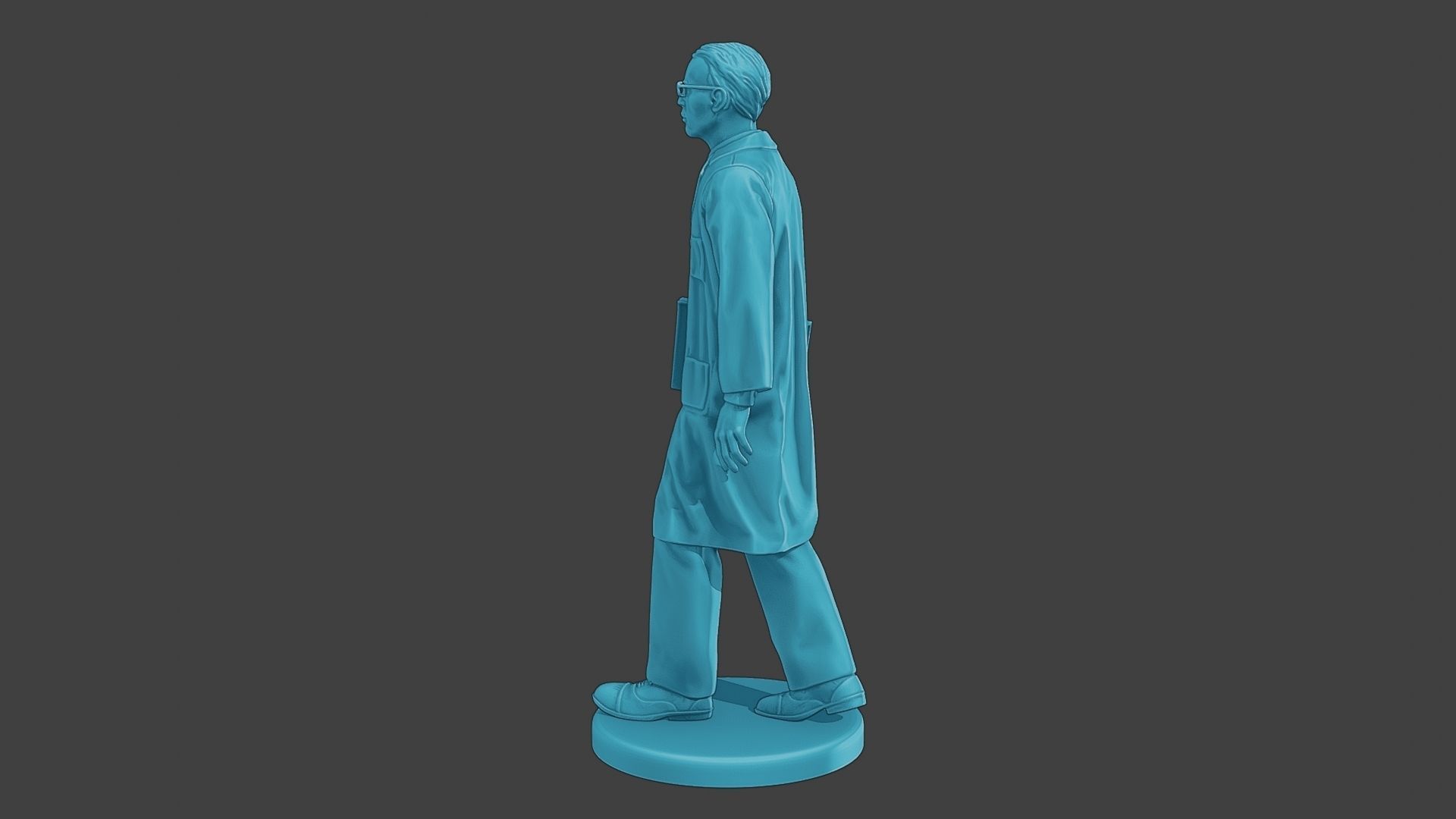 Scientist Male SM1 011 3D print model_4