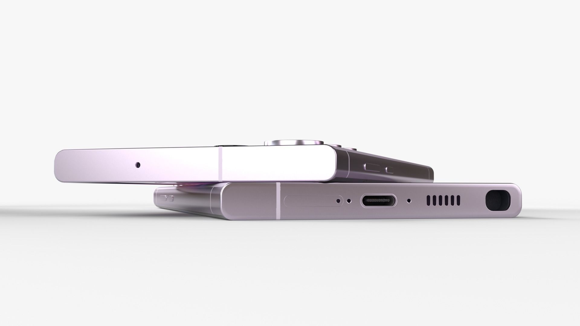 Samsung Galaxy S23 ultra all colors Low-poly 3D model_3